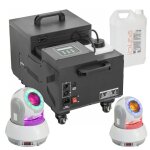 Pack machine à fumée lourde 1500w - 2 lyres beam 40w ibiza light - bidon liquide - soirée dj mariage ... Pack machine à fumée lourde 1500w - 2 lyres beam 40w ibiza light - bidon liquide - soirée dj mariage ...