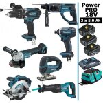 Pack makita power pro 7 outils 18v: dhp458 + dhr202 + dga504 + dtd152 + djv180 + dss610 + djr186 + 3 ... Pack makita power pro 7 outils 18v: dhp458 + dhr202 + dga504 + dtd152 + djv180 + dss610 + djr186 + 3 ...