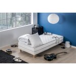 Pack matelas 90x190 + couette 140x200 + oreiller 60x60 - mousse - 16 cm - ferme - deko dream star