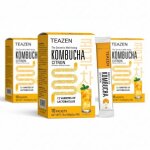 Pack mensuel kombucha citron yuzu : 3 boites teazen tz - pkoctnx3