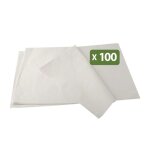 Pack and move - lot 100 feuilles papier de soie - 325 x 60 cm - blanc - emballage cadeau d�coration anniversai ...