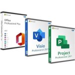 Super pack office 21 pro + visio 21 pro + project 21 pro a t�l�charger 1 pc