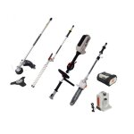 Pack outil multifonction 62v 4 en 1 sans fil avec batterie 4ah et chargeur - daewoo dalmt62bl