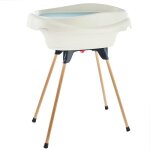 Pack plan  langer et baignoire - thermobaby - vasco - blanc muguet - 2 en 1