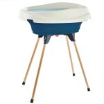 Pack plan à langer et baignoire - thermobaby - vasco - bleu océan - 2 en 1 Pack plan à langer et baignoire - thermobaby - vasco - bleu océan - 2 en 1