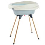 Pack plan  langer et baignoire - thermobaby - vasco - gris charme - 2 en 1