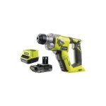 Pack ryobi marteau perforateur r18sds - 0 - 18v one + - 1 batterie 2. 0ah - 1 chargeur rapide