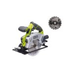 Pack ryobi - scie circulaire rwsl1801m - 18v one + - diam�tre 150 mm sans batterie ni chargeur - lame ...