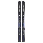 Pack ski head supershape e - titan sw + fixations prw 11 gw noir homme