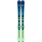 Pack skis rossignol arcade w 84 + fixations nx 12 konect gw bleu femme