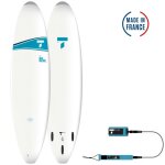 Pack surf - tahe - origin 7?3 - planche + leash - idal dbutants