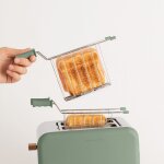 Grille - pain lectrique - create - toast retro petit - fentes xl - 6 niveaux - rchauffage / dconglation ...