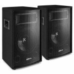 Pack vonyx sl12 - 2 � enceintes passives 12? 1200 w max sono dj bar & animation pro