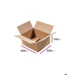 Packadi bo�tes en carton caisses dexp�dition 25 pi�ces (35x25x15cm)