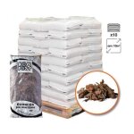 Paillage vgtal biodgradable corces de pin maritime 10 sacs 50 l pour 10m2