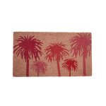 Paillasson dentr�e - fisura - paillasson original en coco ?palmiers?. paillasson de maison. paillasson ...