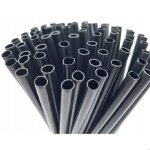 Pailles  boire rutilisables - nipter - plastique noir - d: 15 cm sur 7mm - lot de 1500 - 100% recyclables ...