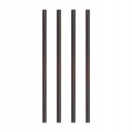 Pailles  boire rutilisables - nipter - plastique noir - d: 15 cm sur 7mm - lot de 2000 - 100% recyclables ...