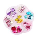 Paires de boucles doreilles  clipser pour filles boucles doreilles sans perage pour dguisement de ...