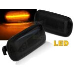 Paire clignotant repetiteur led audi a6 c6 2004 a 2011 fume - 34388641