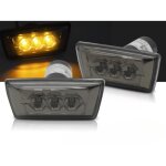 Paire de clignotant repetiteur opel astra h / corsa d / insignia / zafira 2004 a 2014 led fume - 41913422 ...