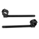 Paire de demi guidons de moto 41mm barre clip rglable sur guidon bracelet moto universel lev guidon ...
