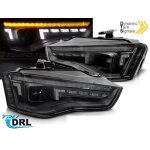 Paire de feux phares audi a5 b8 de 2011 a 2016 xenon drl led dyn noir - 40876143