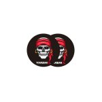 Paire de feutrine yourban dj ys 320 pirate bl noir pour platines vinyles