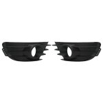 Paire de grilles de phares antibrouillard garniture noire de remplacement pour citron c4 (2004 - 2008). ...