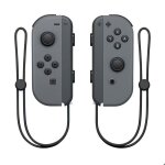 Paire de manettes de jeux compatibles joy - con nintendo switch gris
