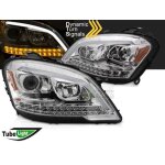 Paire de phares mercedes ml w164 de 2009 a 2011 led lti chrome dynamique - 41039817