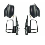 Paire de retroviseurs rabattement manuel clignotant pour mercedes sprinter 2006 +