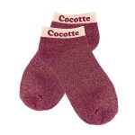 Paire de socquettes paillettes cocotte femme 39 violet lilas lavande parme prune 39