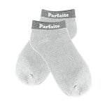 Paire de socquettes paillettes parfaite femme gris argent