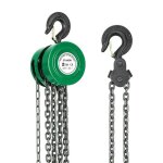 Palan  chane manuel avec crochet robuste stanew double - chane de chargecrochet de levage avec scurit ...