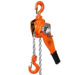 Palan  chane manuel  levier - duoku - capacit de 075 t - acier au carbone galvanis g80 - crochet ...