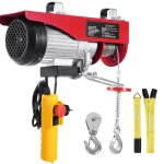 Palan �lectrique - duoku - capacit� levage 400 kg - treuil �lectrique de 230 v - avec une t�l�commande ...