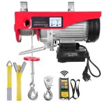 Palan lectrique - duoku - capacit de levage de 800 kg - treuil  fil dacier 1 450 w 220 v - avec tlcommand ...
