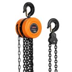 Palan manuel à chaine avec crochet robuste teeno 2000kg 3m de levage max chaîne g80?orange (2 t 3. 0 ... Palan manuel à chaine avec crochet robuste teeno 2000kg 3m de levage max chaîne g80?orange (2 t 3. 0 ...