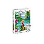 Palette dartiste - lagon