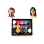 Palette de maquillage enfants kit - peinture faciale 15 couleurs palette de maquillage pour enfants et ...