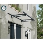 Palram - canopia - marquise de porte bremen 2050 gris anthracite