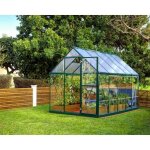 Palram - canopia serre de jardin hybrid 56m2 verte