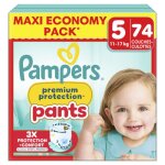 74 couches pampers premium protection pants taille 5
