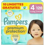 Pampers premium protection taille 4 120 couches