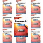 Panasonic cr123a photo power lot de 10 piles lithium 1450 mah393