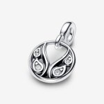 Pendentif charm - pandora - ailes - mtal argent - mixte - adulte