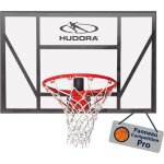 Panier de basket hudora competition pro - murale avec cercle de dunk souple pour enfants & adultes