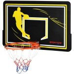 Panier de basket mural - sportnow - panneau incassable filet anti - dchirure structure en acier - avec ...