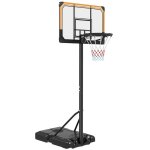 Panier de basket sur pied - sportnow - hauteur rglable 235 - 264cm - avec base de lestage roulettes ...